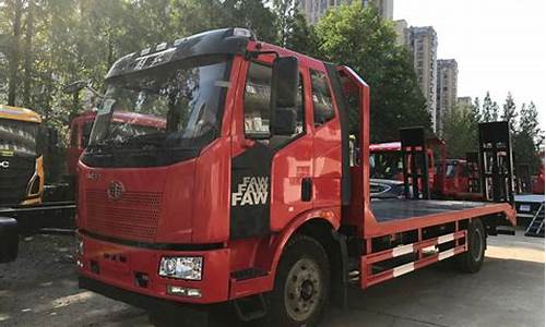 解放挖机拖车二手车_二手拉60挖机拖车